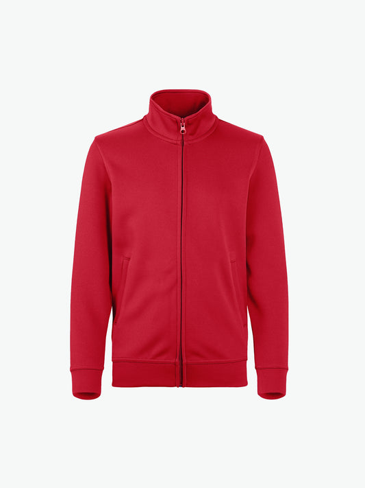 Clique Basic Active Cardigan Junior - Rood Vest Junior Clique 90/100