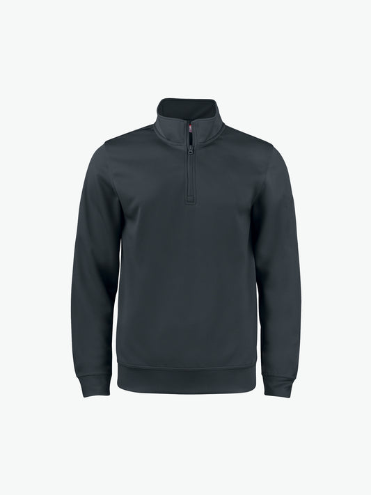 Clique Basic Active Half Zip Junior - Zwart Sweater Junior Clique 90/100