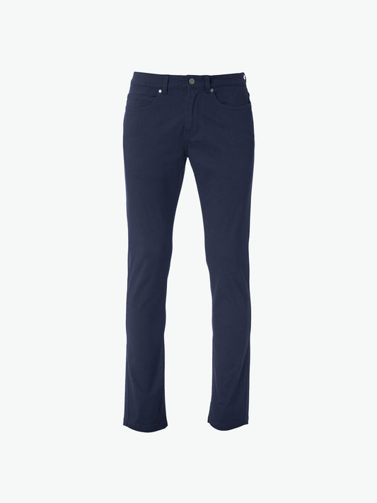 Clique 5-Pocket Stretch Pants - Dark Navy Lange Broek Clique XS