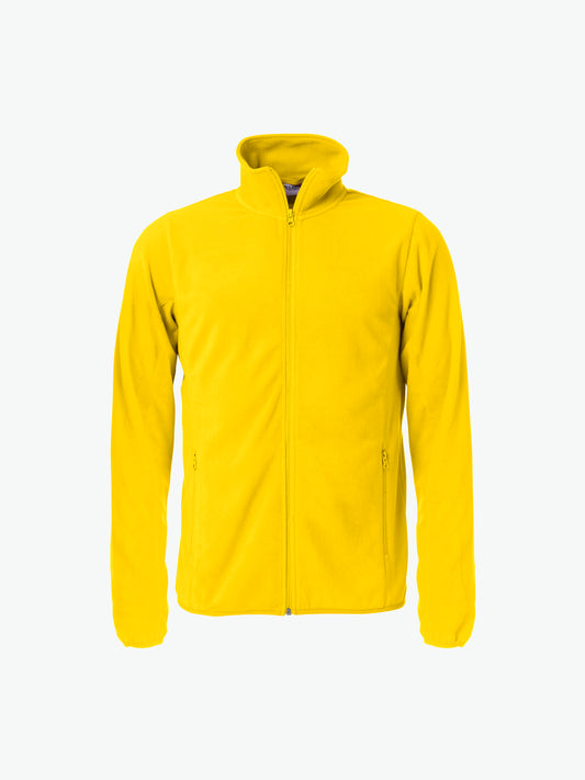 Clique Basic Micro Fleece Jacket - Lemon Fleece Jas Clique XS