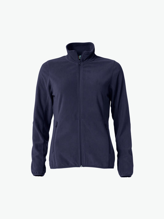 Clique Basic Micro Fleece Jacket Women - Dark Navy Fleece Jas Dames Clique XS
