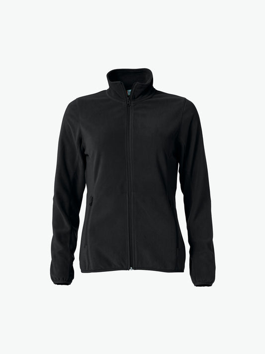 Clique Basic Micro Fleece Jacket Women - Zwart Fleece Jas Dames Clique XS