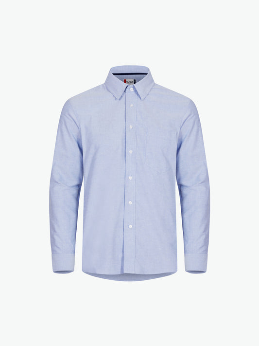 Clique Oxford Shirt - Kobalt Overhemd Clique S