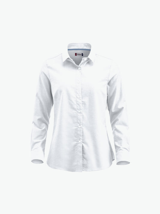 Clique Garland Shirt - Wit Overhemd Clique S