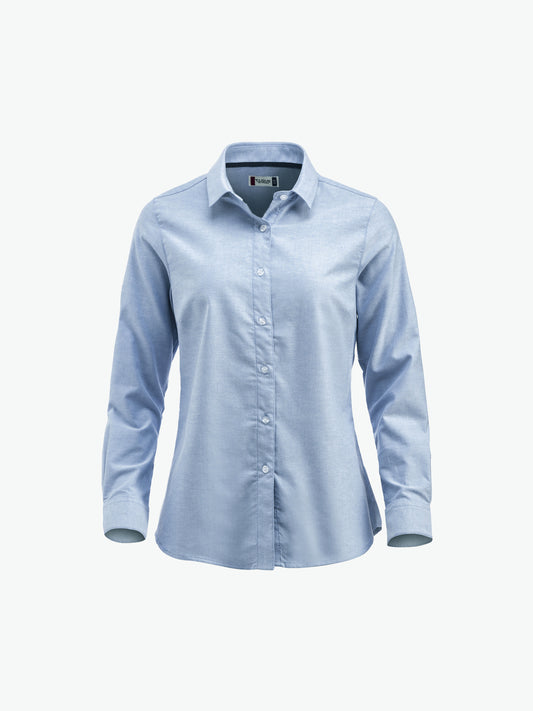 Clique Garland Shirt - Kobalt Overhemd Clique S