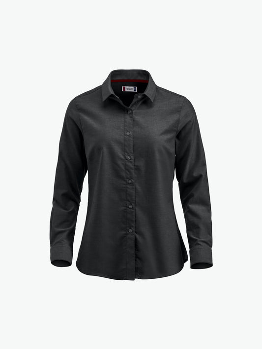 Clique Garland Shirt - Zwart Overhemd Clique S