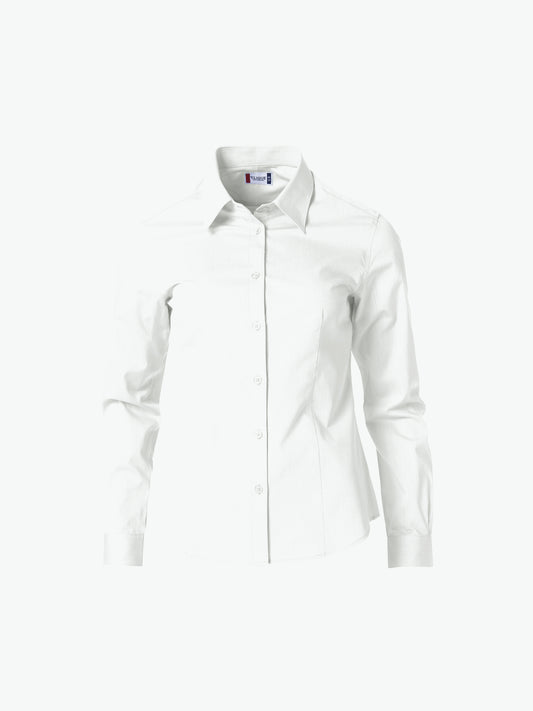 Clique Clare Shirt - Wit Overhemd Clique S