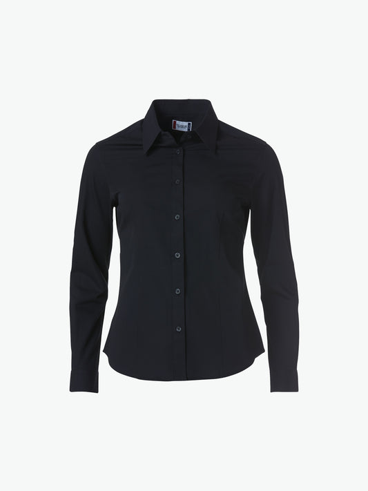 Clique Clare Shirt - Zwart Overhemd Clique S