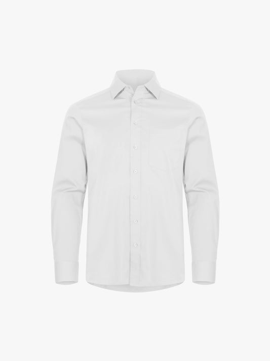 Clique Stretch Shirt L/S - Wit Overhemd Clique XS