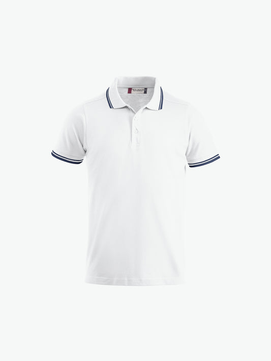 Clique Amarillo Polo - Wit Polo Clique XS