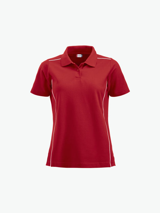Clique New Alpena Polo - Rood Polo Dames Clique S