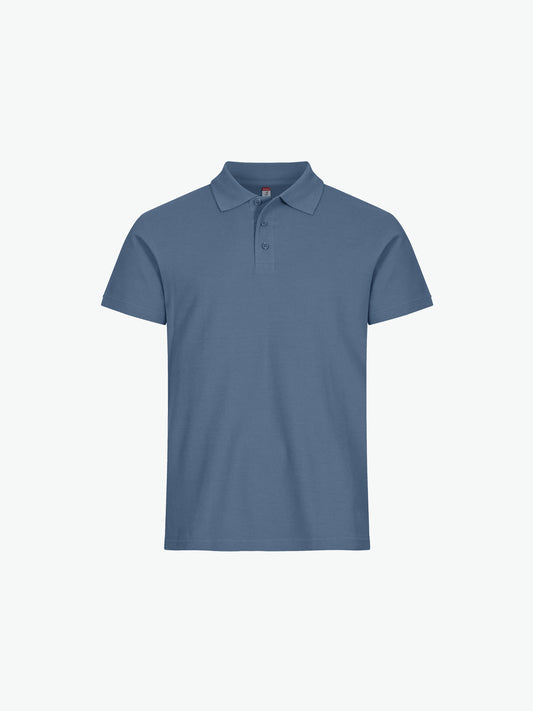Clique Basic Polo - Staalblauw Polo Clique XS