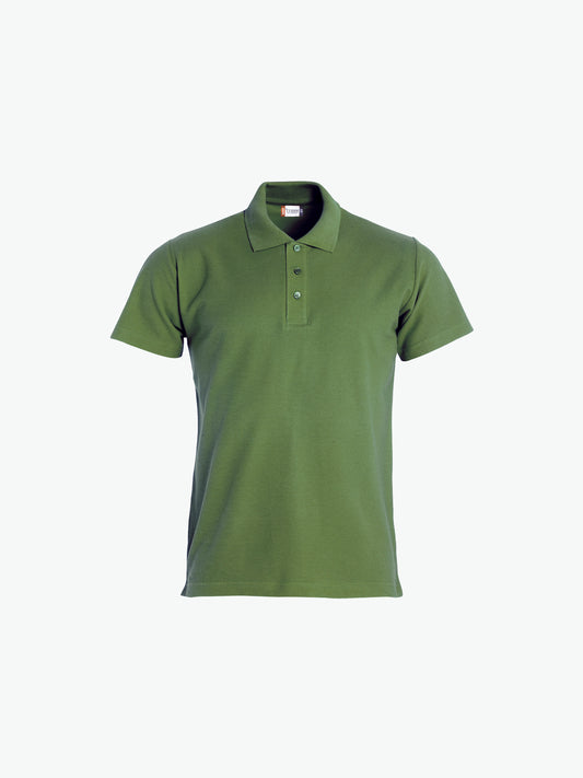 Clique Basic Polo - Legergroen Polo Clique XS