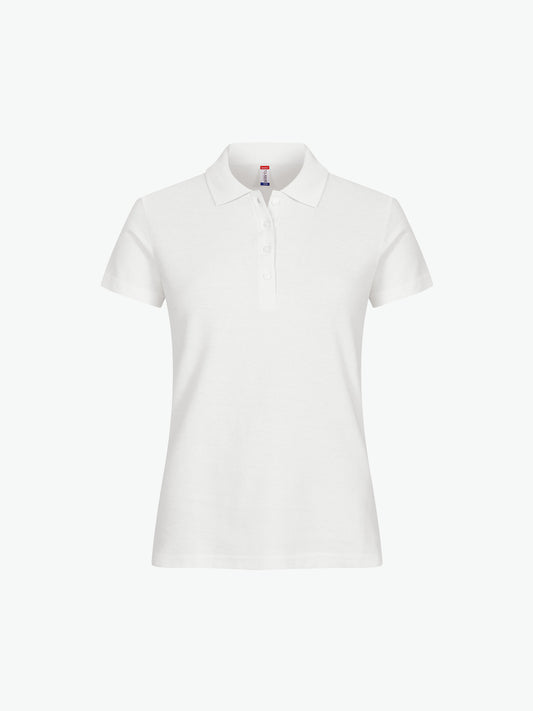 Clique Basic Polo Women - Offwhite Polo Dames Clique XS