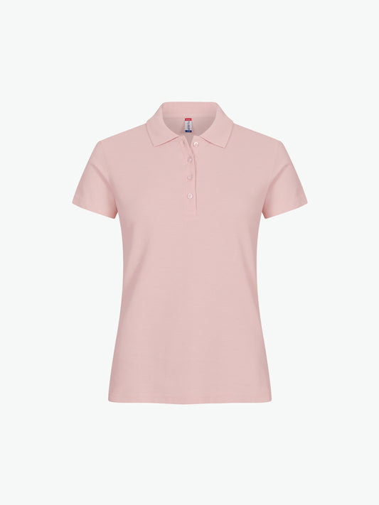 Clique Basic Polo Women - Candy Roze Polo Dames Clique XS