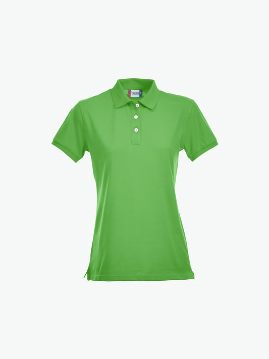 Clique Stretch Premium Polo Women - Appelgroen Polo Dames Clique S