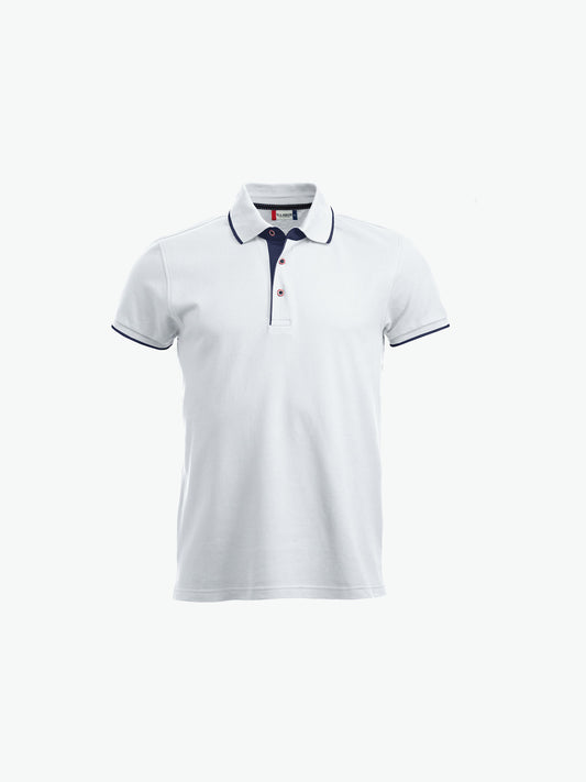 Clique Seattle Polo - Wit Polo Clique S
