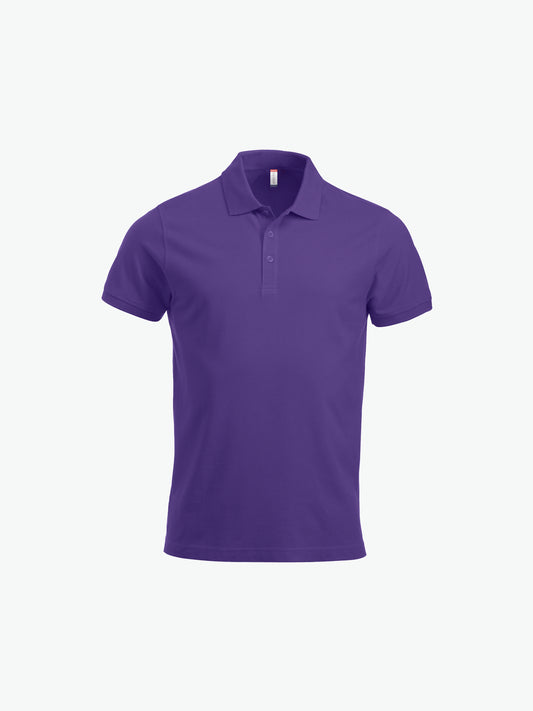 Clique Classic Lincoln S/S Polo - Helder Lila Polo Clique XS
