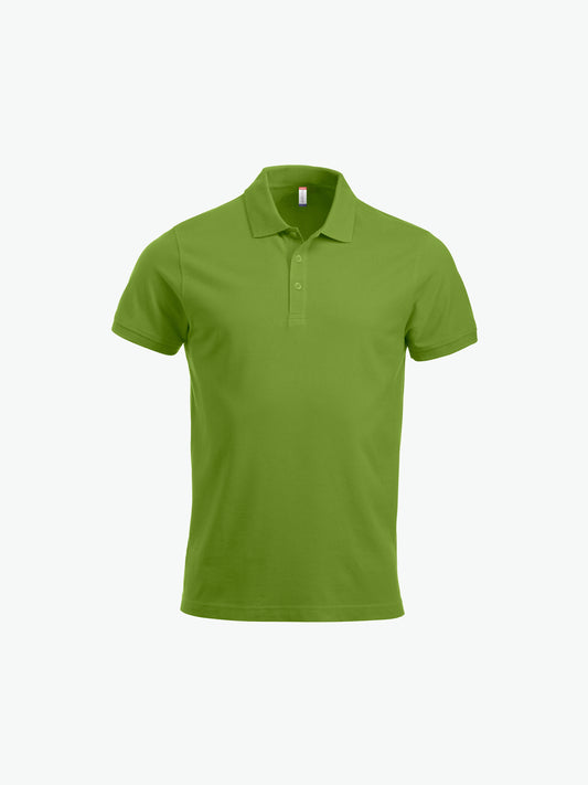 Clique Classic Lincoln S/S Polo - Lichtgroen Polo Clique XS