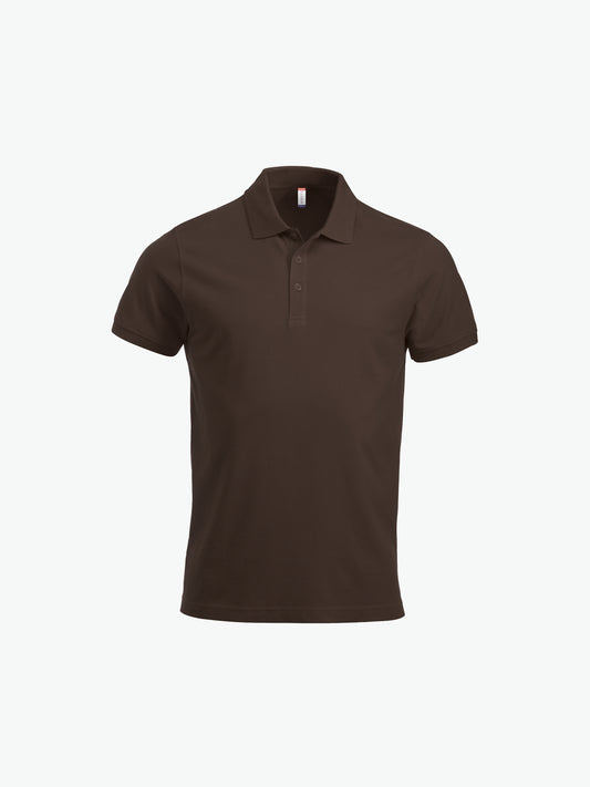 Clique Classic Lincoln S/S Polo - Dark Mocca Polo Clique XS