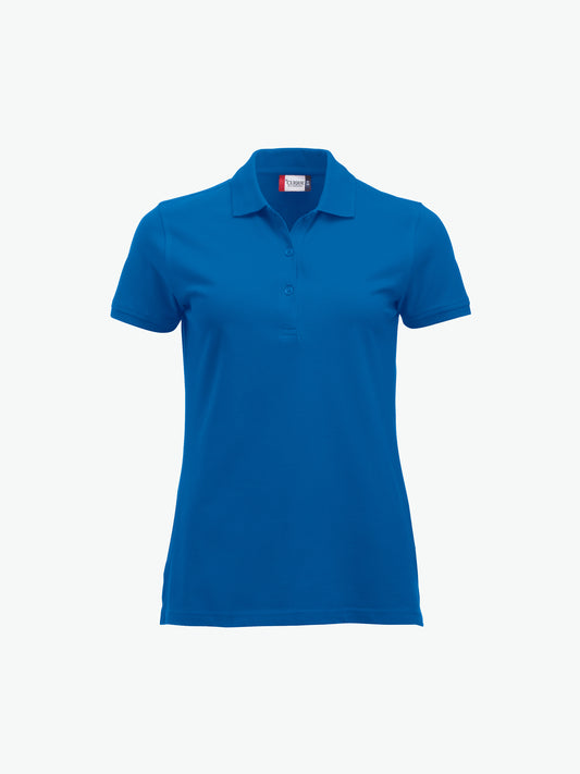 Clique Classic Marion S/S Polo - Kobalt Polo Dames Clique XS