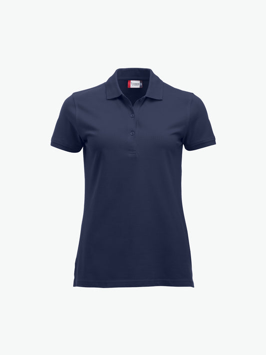 Clique Classic Marion S/S Polo - Dark Navy Polo Dames Clique XS