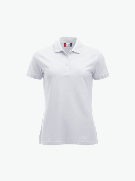 Clique Manhattan Women Polo - Wit Polo Dames Clique XS