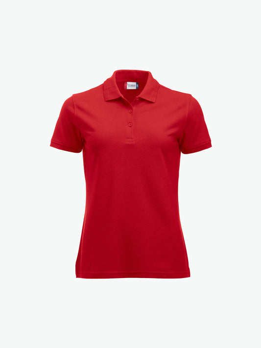 Clique Manhattan Women Polo - Rood Polo Dames Clique XS