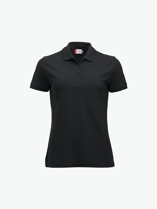 Clique Manhattan Women Polo - Zwart Polo Dames Clique XS