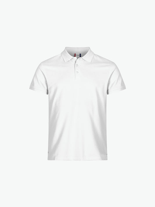 Clique Heavy Premium Polo - Wit Polo Clique XS