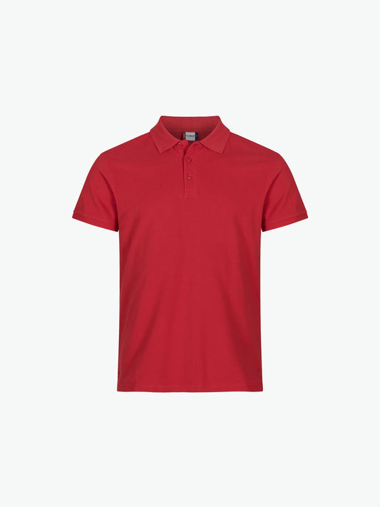 Clique Heavy Premium Polo - Rood Polo Clique XS
