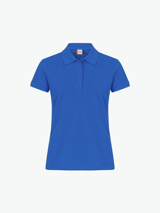 Clique Heavy Premium Polo Women - Kobalt Polo Dames Clique S