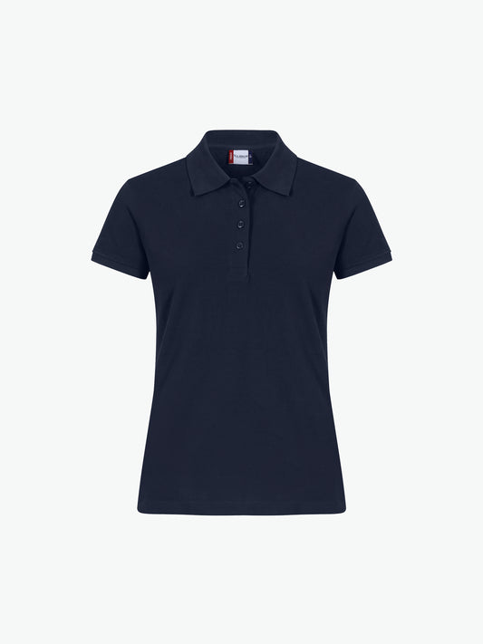 Clique Heavy Premium Polo Women - Dark Navy Polo Dames Clique S