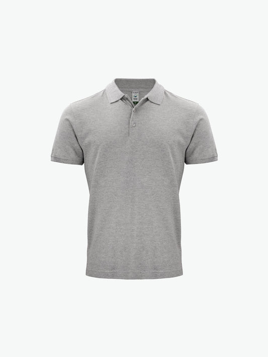 Clique Classic OC Polo - Grijsmelange Polo Clique XS