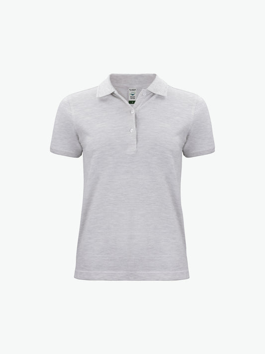 Clique Classic OC Polo Women - Nature Mel. Polo Dames Clique XS