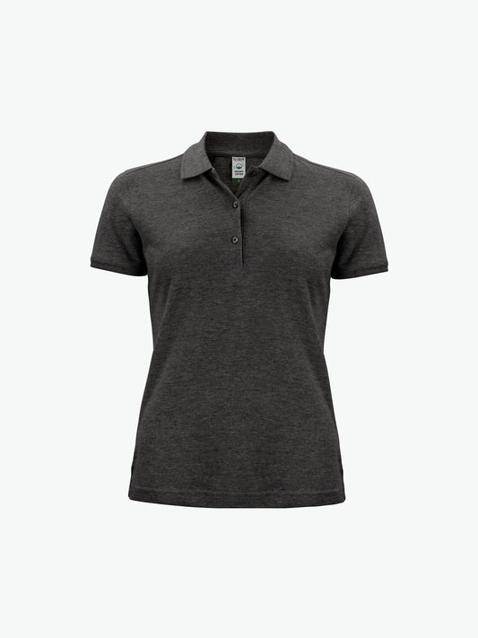 Clique Classic OC Polo Women - Antraciet Polo Dames Clique XS