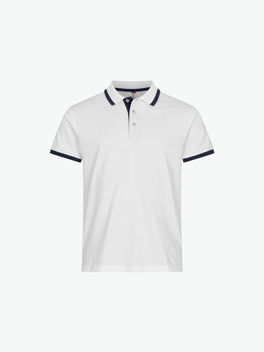 Clique Austin Polo - Wit Polo Clique XS