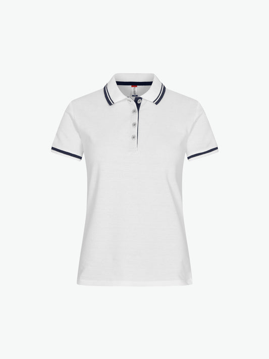 Clique Astoria Polo - Wit Polo Dames Clique XS