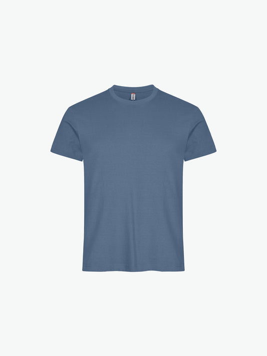 Clique Basic-T - Staalblauw T-Shirt Clique XS