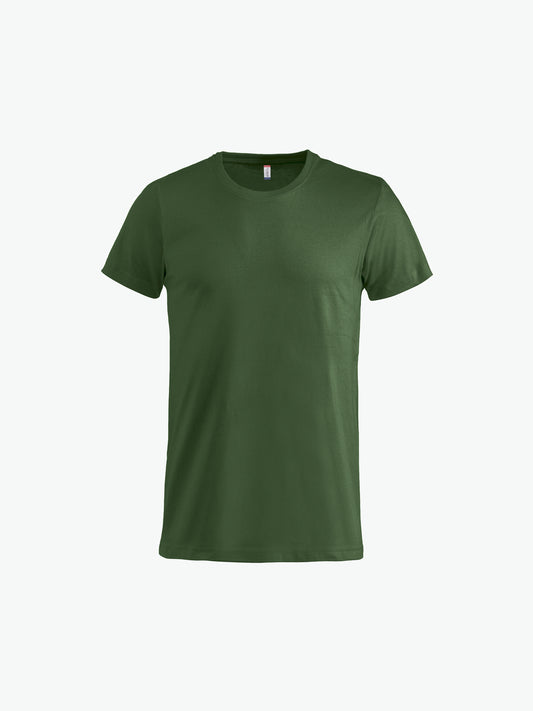 Clique Basic-T - Flessengroen T-Shirt Clique XS