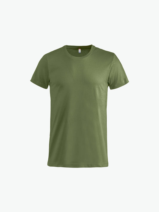 Clique Basic-T - Legergroen T-Shirt Clique XS