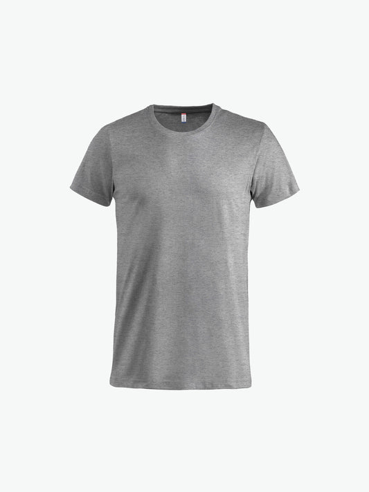 Clique Basic-T - Grijsmelange T-Shirt Clique XS