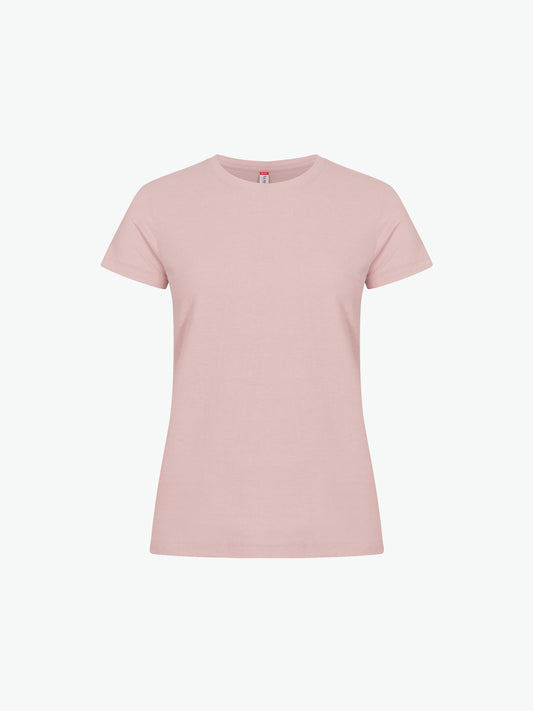 Clique Basic-T Women - Candy Roze T-Shirt Dames Clique XS