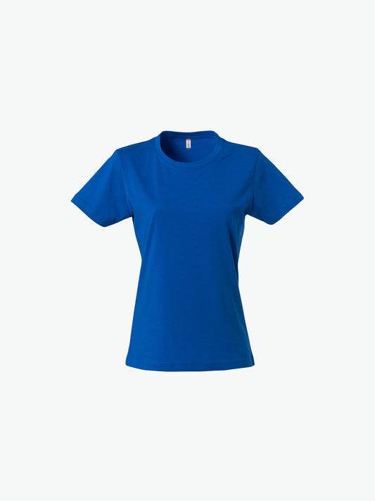 Clique Basic-T Women - Kobalt T-Shirt Dames Clique XS