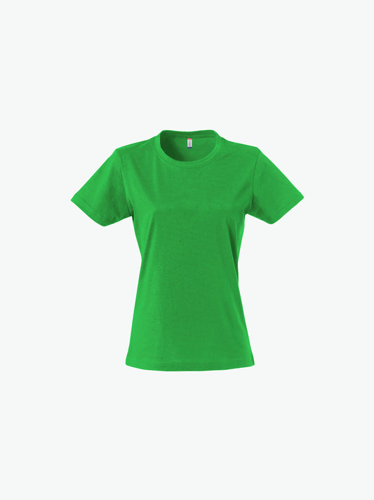 Clique Basic-T Women - Appelgroen T-Shirt Dames Clique XS