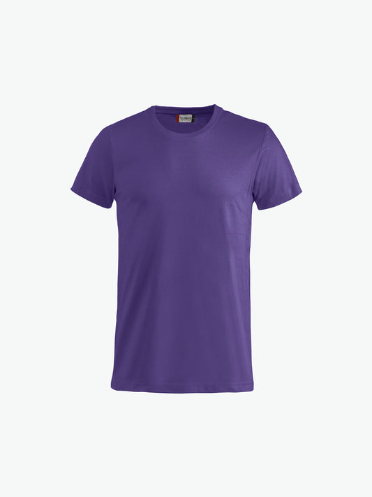 Clique Basic-T Junior - Helder Lila T-Shirt Junior Clique 90/100