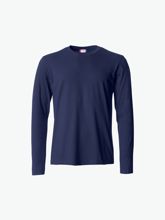 Clique Basic-T L/S - Dark Navy T-Shirt Clique XS
