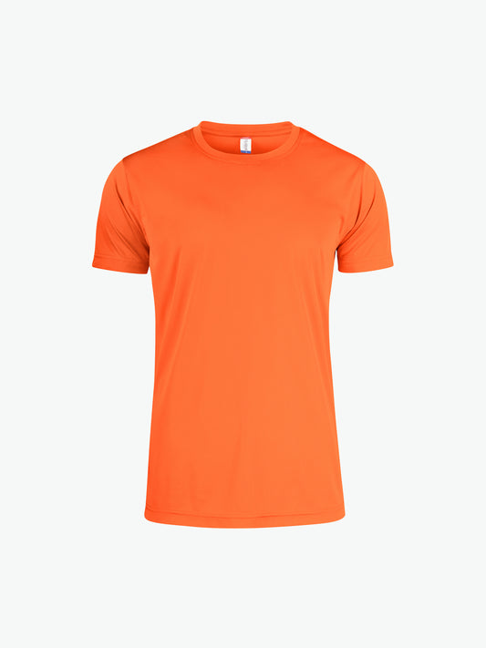 Clique Basic Active-T - Signaaloranje T-Shirt Clique XS