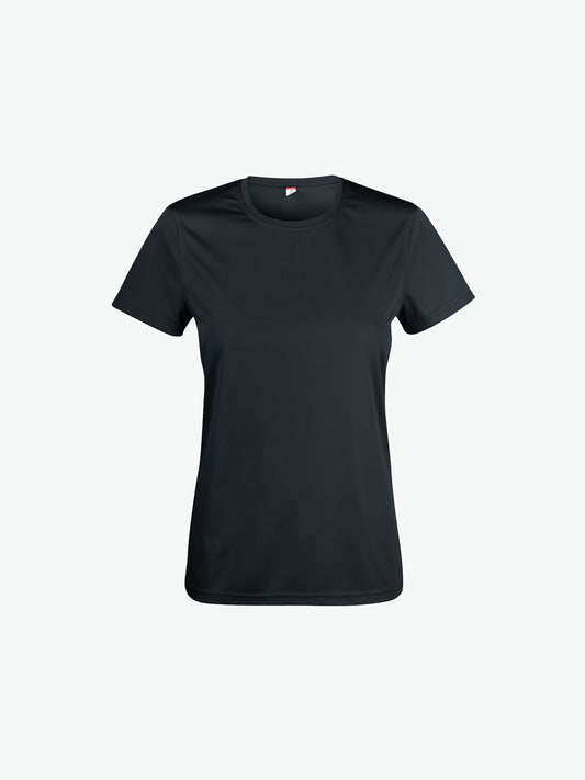 Clique Basic Active-T Women - Zwart T-Shirt Dames Clique XS