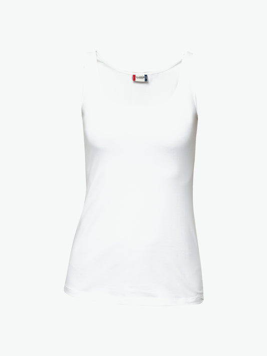 Clique Carolina Tanktop - Wit T-Shirt Dames Clique S